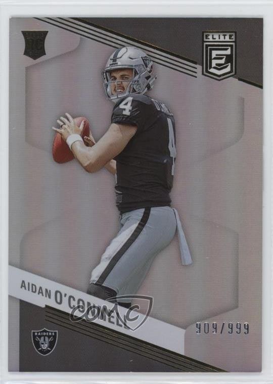 2023 Panini Donruss Elite Rookies 909/999 Aidan O'Connell #101 Rookie RC 0wn0