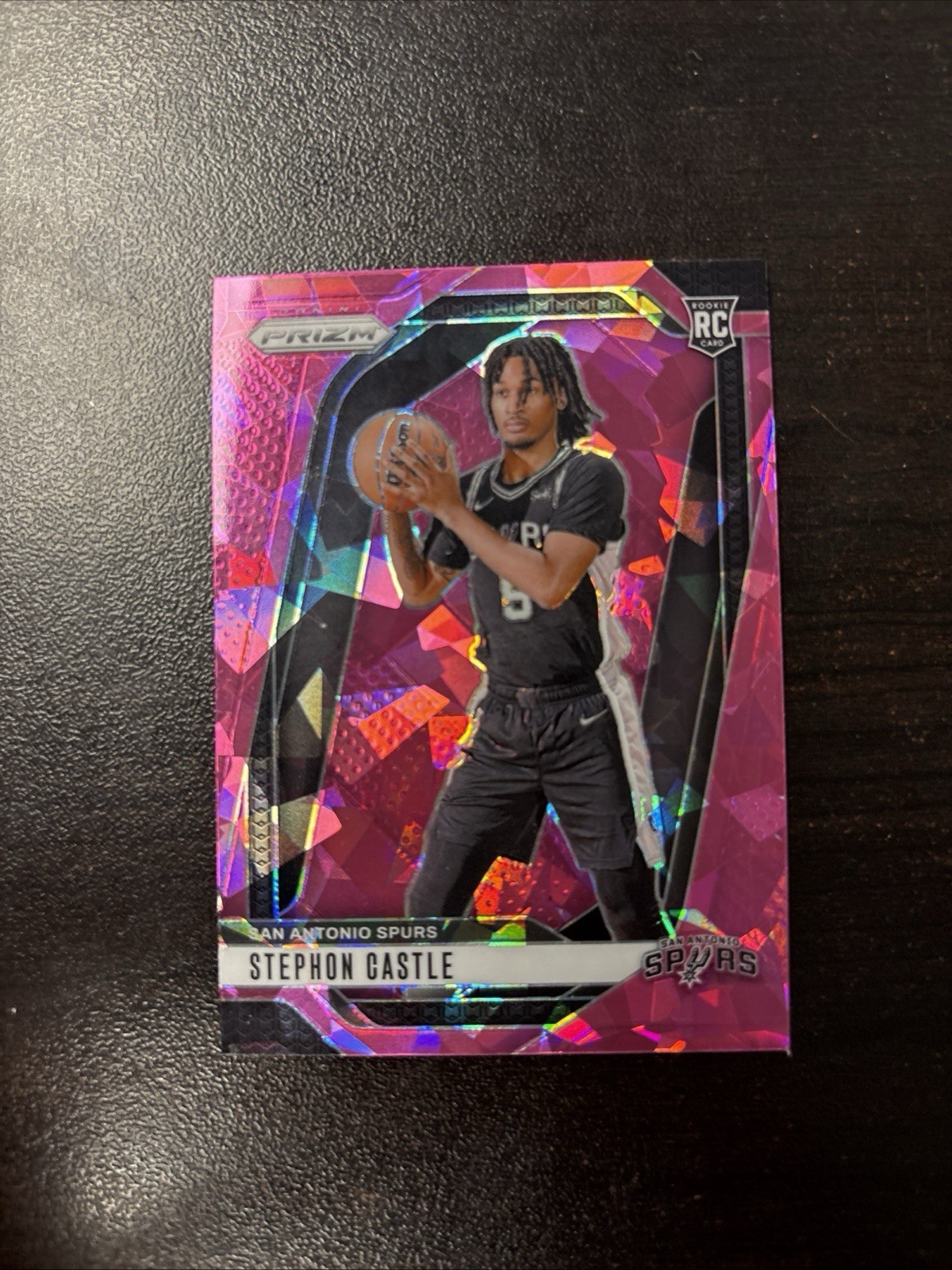 Stephon Castle 2024-25 Panini Prizm Rookie RC Pink Ice #234