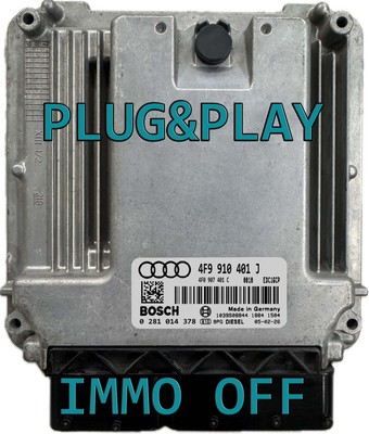 ECU Audi A6 3.0 TDI 0281014378 4F9910401J no programming required Garantie 100%