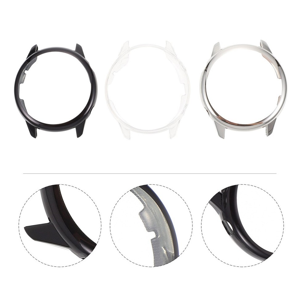 3 Pcs Watch Protective Cases Simple Cover Smartwatch Accessories | eBay ...