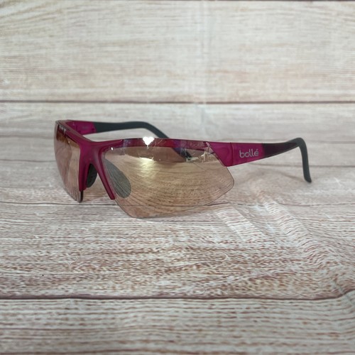 Bolle Breakaway Wrap Sports Sunglasses 11850 Pink Cycling   026