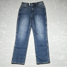 J Crew Jeans Womens 25 Blue High Rise Classic Vintage Jeans Light Wash Denim