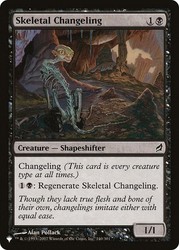 Skeletal Changeling 140 - The List Reprints