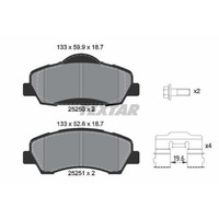 Textar BremsbeläGe Vorne FüR Peugeot 308 SW II CitroëN C4 Cactus C-Elysee