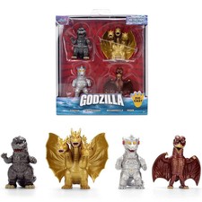 Jada Metalfigs NEW Godzilla Wave 1 Set Metal 2.5 Inch Die-Cast Figures