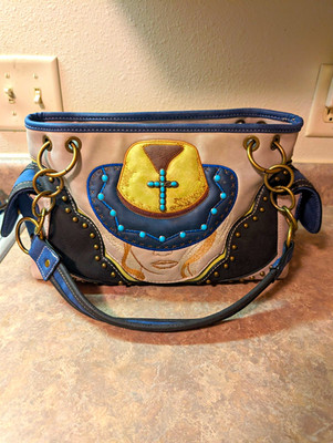 Western Cowgirl Trendy Conceal And Carry Handbag Purse Y2K