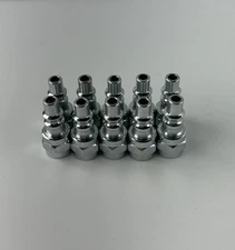 10 Pc Milton 778BK A-Style Air Hose Couplers 1/4” Female NPT Black thumbnail 1