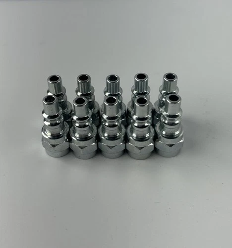 10 Pc Milton 778BK A-Style Air Hose Couplers 1/4” Female NPT Black