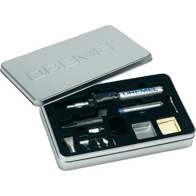 Dremel Versatip Set Gas Lötkolben in Metall Box