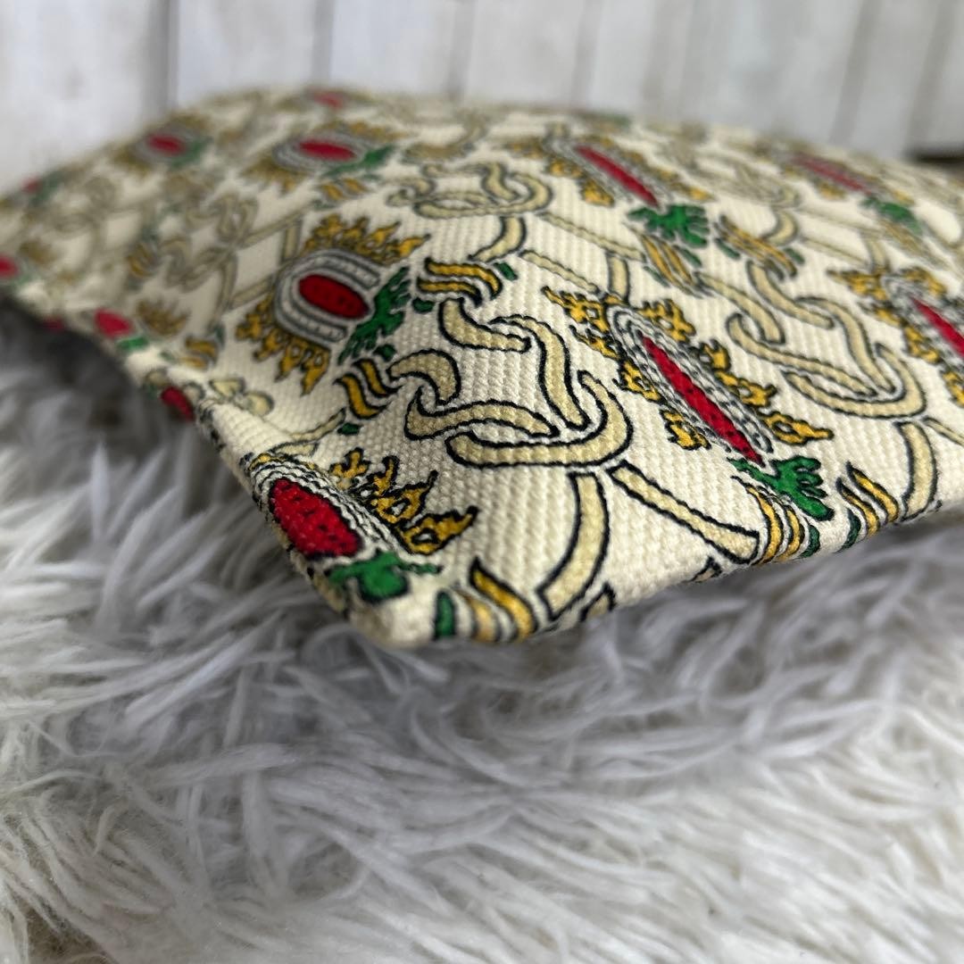 GUCCI Garden Tote Bag White Canvas Unisex A4 Limited Edition Authentic thumbnail 12