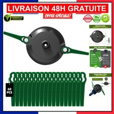 Ensemble Complet de Lames et Disque de Coupe pour Jardinage Professionnel