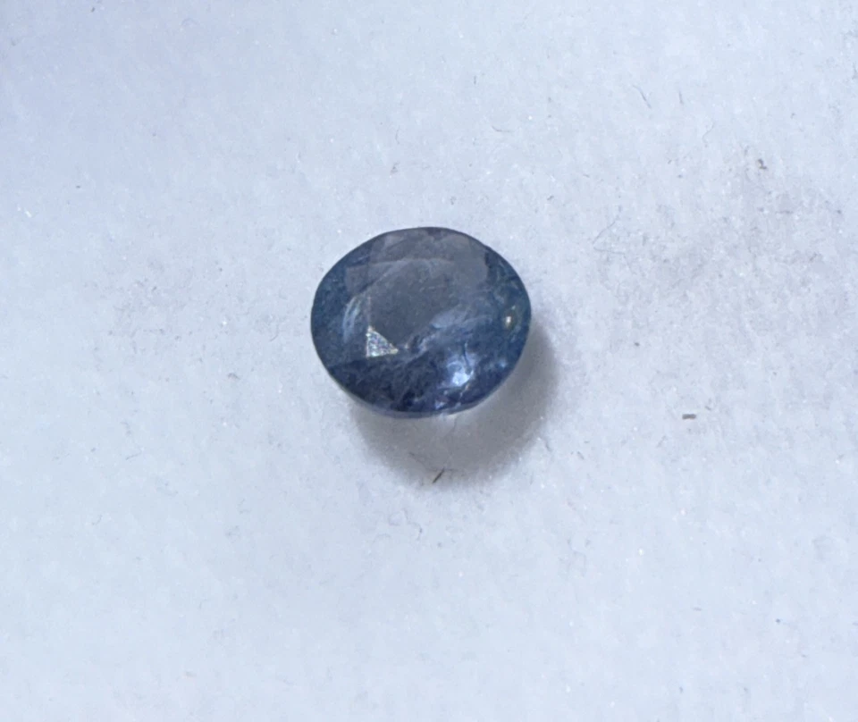 Authentic Round Faceted VSI Tanzanite  loose Gemstone making 1ct Round Solitaire - Image 3 of 4