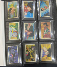Vintage Dragon Ball Kid Menko Card Lot 40 Thick Style Early Era Japan 7.5x4.4cm