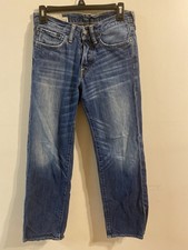 Boys' Abercrombie Kids Horton Classic Straight Medium Wash Jeans Size 14
