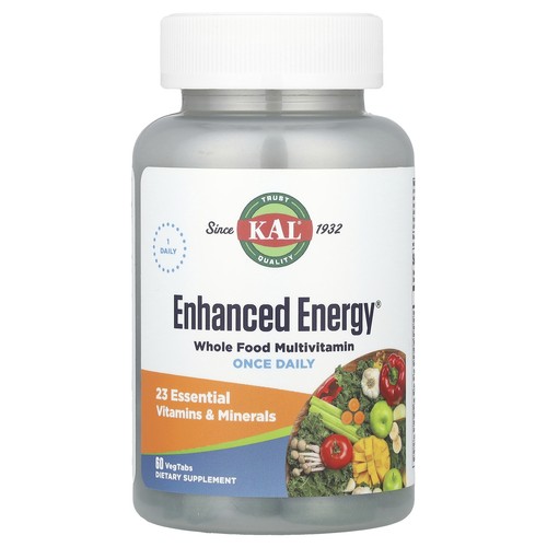 Enhanced Energy®, Whole Food Multivitamin, 60 VegTabs