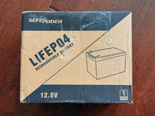SEFEPODER 12V 15Ah Lithium LiFePO4 Deep Cycle Rechargeable Batterry
