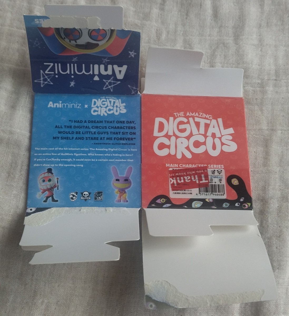 The Amazing Digital Circus Animiniz Figure Kaufmo Glitch with