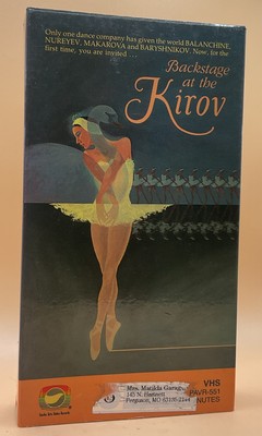 Backstage at the Kirov VHS 1984 Ballet **Buy 2 Get 1 Free**