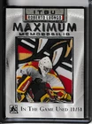 ALTERED 2015/16 IN THE GAME ROBERTO LUONGO MAXAMUM JUMBO JERSEY/PATCH CARD #d/50