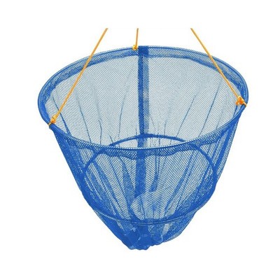 Crab Drop Net mit schwerer Eisenbasis Ködertasche und Seilschnurgriff für Stra