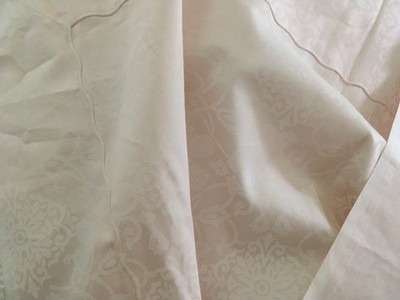 Somma 1867 Soft Blush Floral Jacquard flat Sheet size king