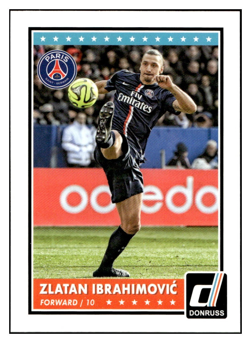 Zlatan Ibrahimovic trading card
