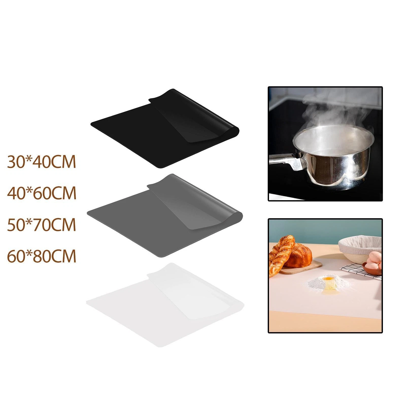 Silicone Counter Table Mat Silicone Sheet for Crafts Dining Table Placemat Easy
Opens in a new windo