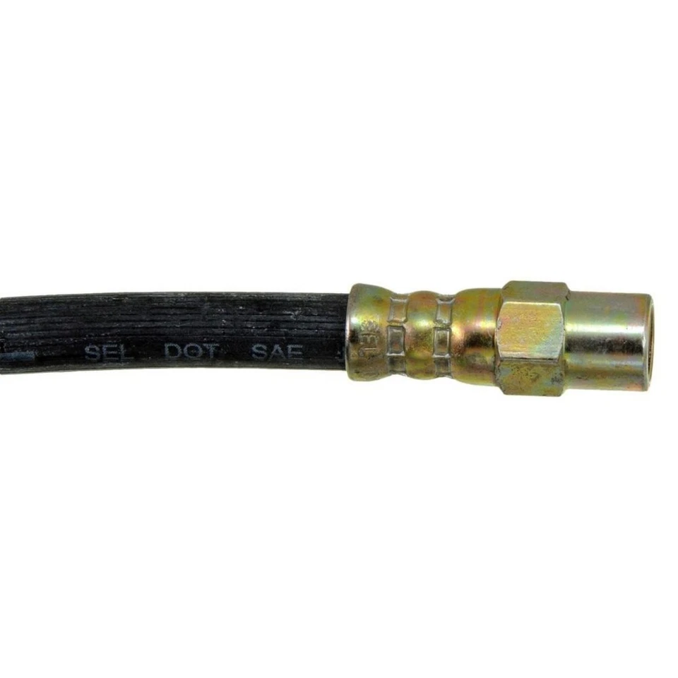 For BMW 740i/740iL 1993-1995 Brake Hose | Hydraulic Type | EPDM Rubber | Black - Image 3 of 4