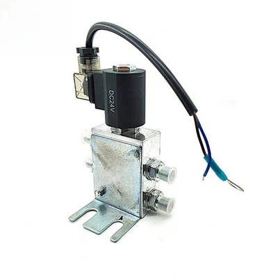 Solenoid Valve 12V 24V 2 Position 4 Way for Excavator Hydraulic Quick Connect - Image 1 of 4