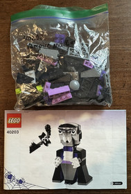 LEGO Halloween Thanksgiving Fall Holiday 4 Set Lot 100% Authentic & Complete