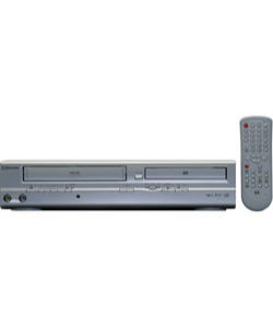 Emerson EWD2004 Combo Video Cassette Recorder VHS / DVD Player Works - No Remote