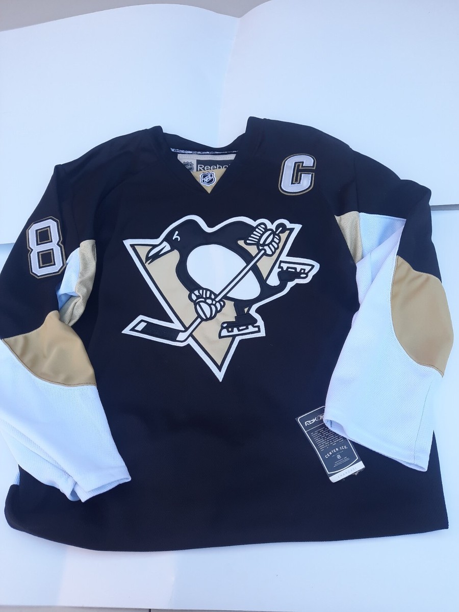 PITTSBURGH PENGUINS #87 SIDNEY CROSBY CENTER ICE REEBOK CCM NHL