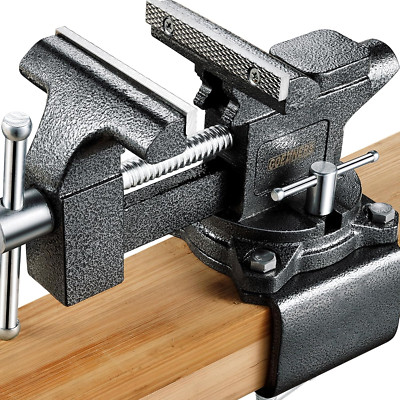 [Upgraded] Multi-Purpose Bench Vise 4-1/2'', Table Vice for Workbench, Universal