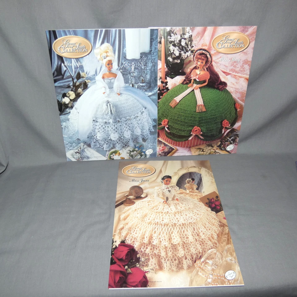 Annie's Calendar Bed Doll Society Gems of the South Pattern Collection Jan - Dec - Image 4 of 4