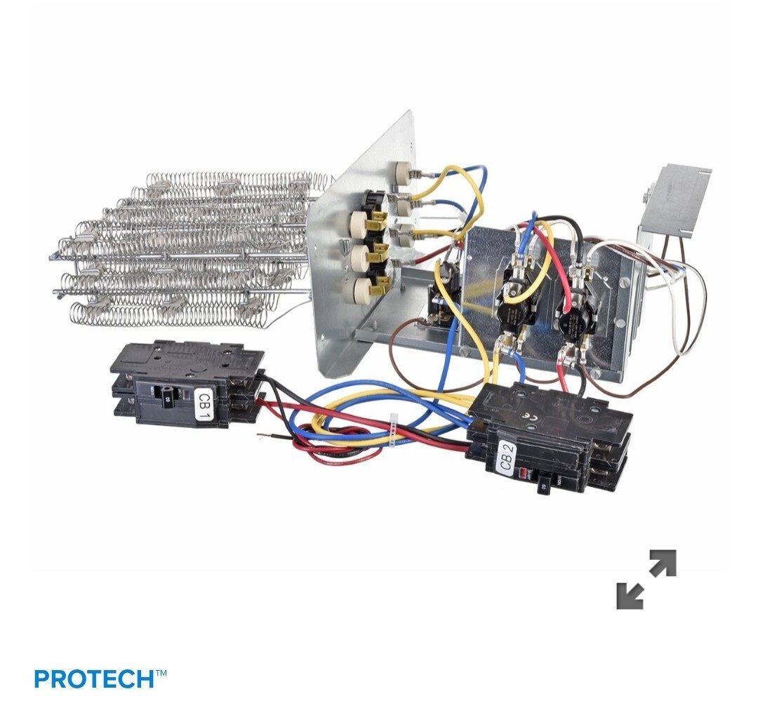 Rheem Ruud 15kW Electric Heat Strip Heater Kit with Circuit Breaker