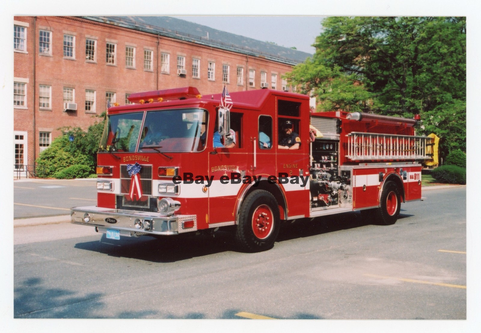Bondsville, MA Engine 2 2003 Pierce Saber Fire Truck Photo eBay