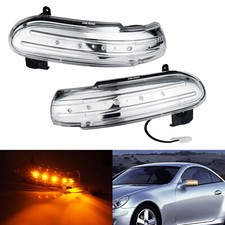 2x For Mercedes SLK SL R171 R230 2003-08 Wing Mirror Indicator Turn Signal Light