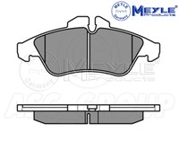 Meyle Bremsbelagsatz, Vorderachse Mit Anti Quietsch Platte 025 239 9020