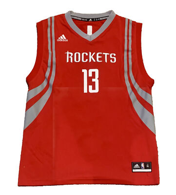 James Harden — Houston Rockets Adidas Jersey — Size Youth XL (18