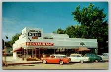 Lake Delton WI OBERDIECK'S RESTAURANT & MOTEL Good Food-Gifts  Unposted POSTCARD