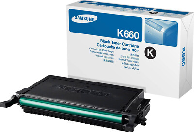 Genuine Samsung Toner CLP-K660A CLP-610 660 CLX-6200 6210 6240 Black New B