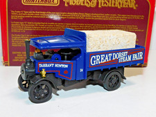 MATCHBOX MODELS OF YESTERYEAR FODEN STEAM LORRY GREAT DORSET STEAM FAIR 24