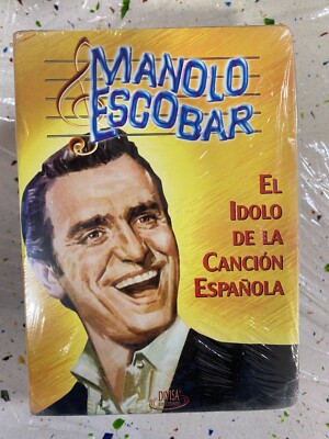 MANOLO ESCOBAR PACK 5 PELICULAS CINTAS VHS DONDE HAY PATRON ENTRE DOS AMORES ...