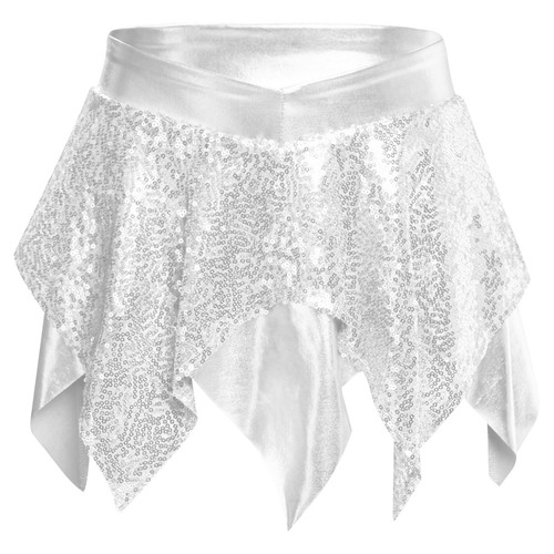 kids girls dance dress christmas costume sparkle sequins corp top tutu skirts - Picture 65 of 74