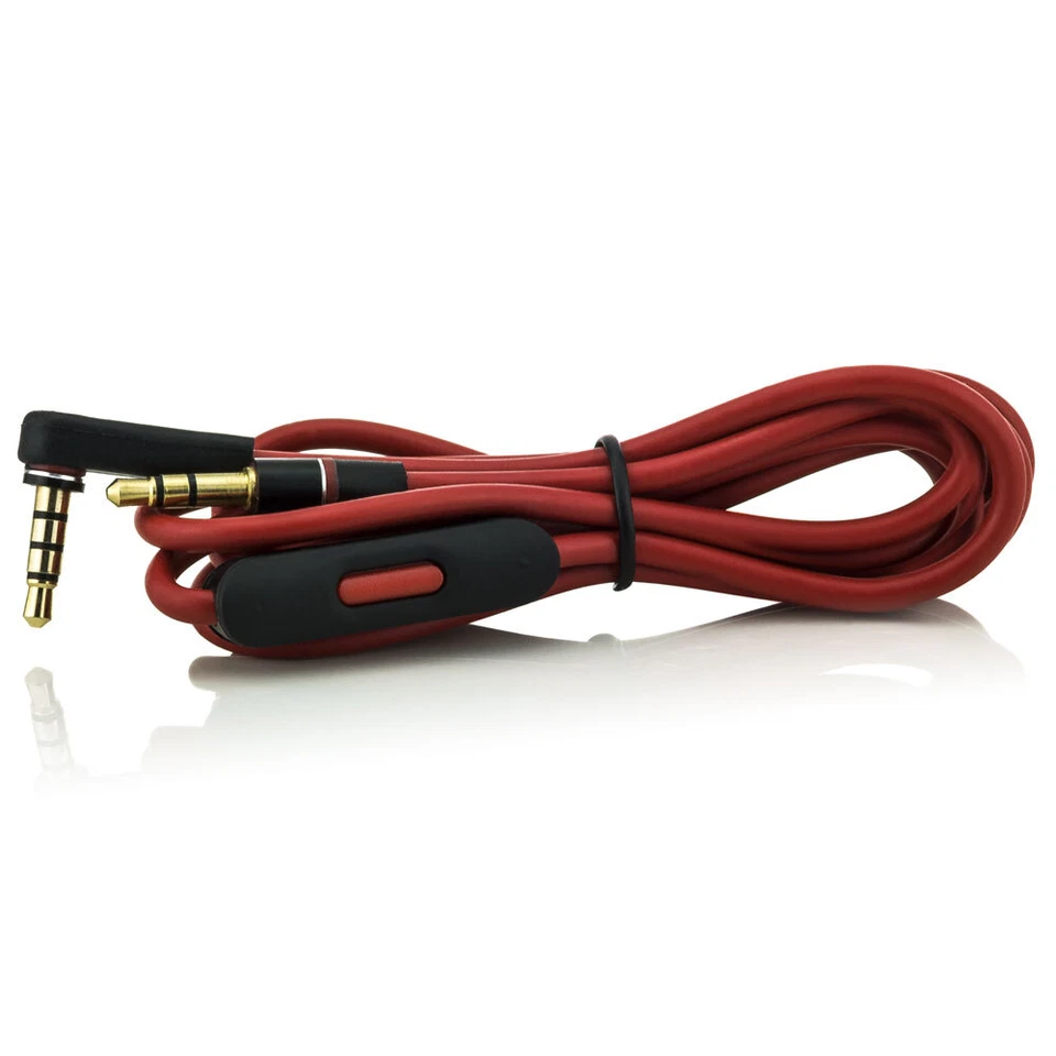 Ersatz Audio Kabel für Monster Beats Kopfhörer Control Talk & Mikrofon 3.5mm AUX