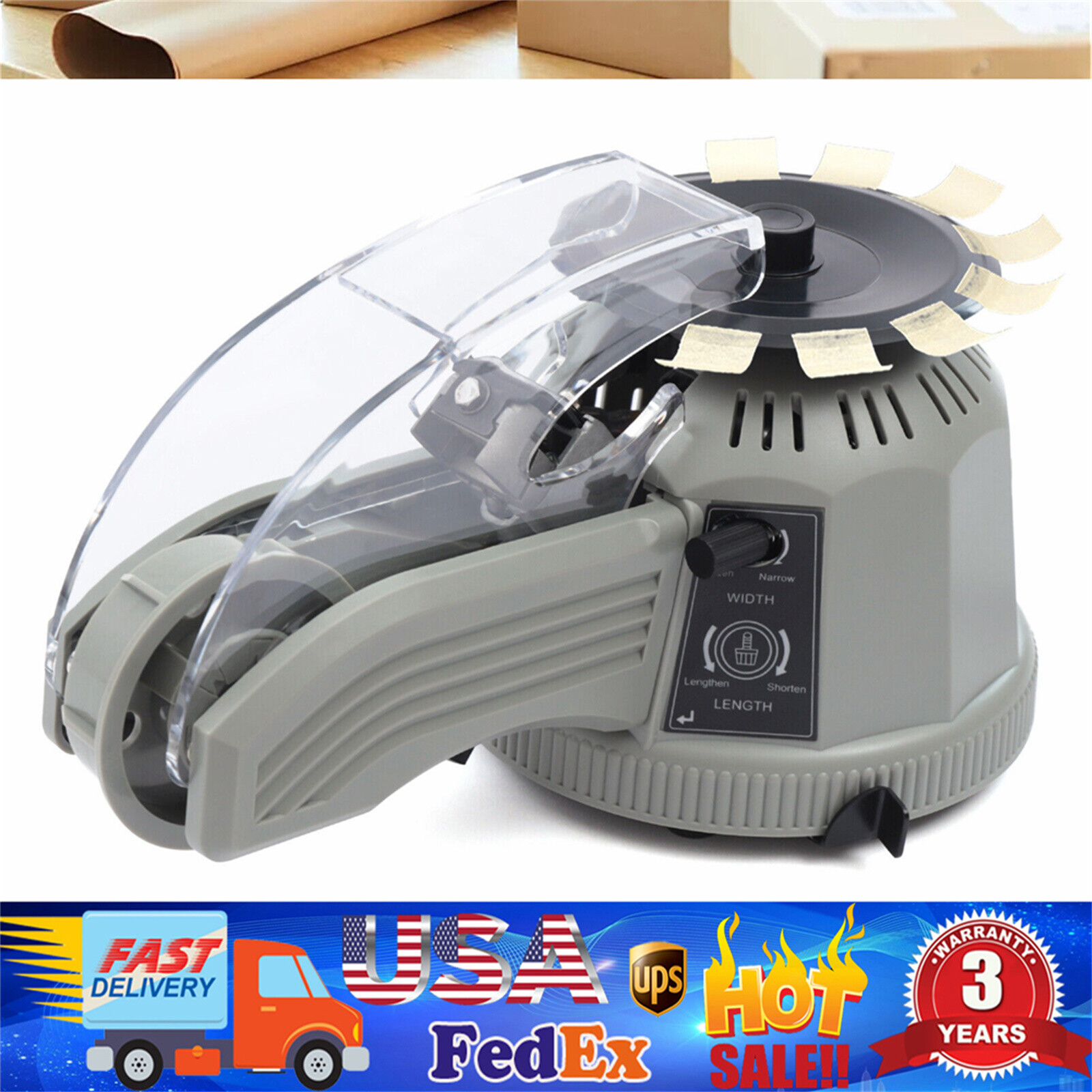 Automatic Tape Dispenser Rotary Disc Tape Cutter Machine Cutting Length 6-60mm-image