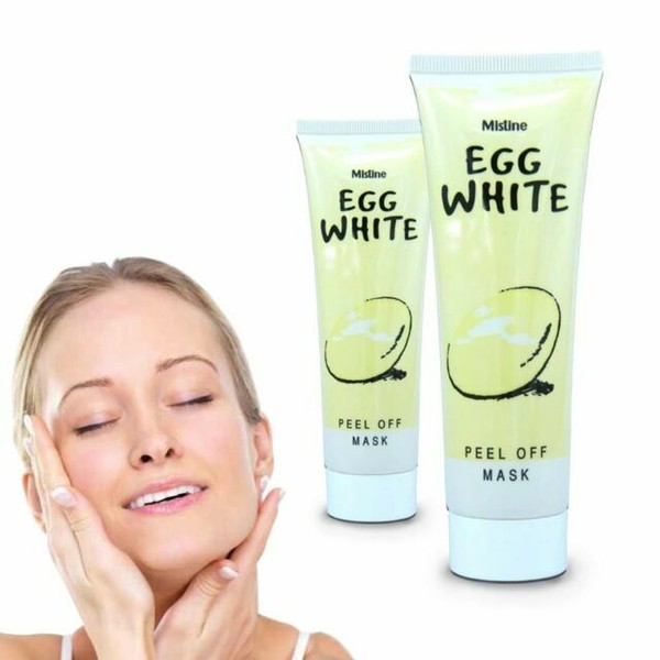 3 Pcs X 85g Mistine Egg White Whitening Poreless Peel off Face Facial Mask for sale online eBay