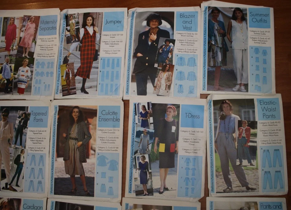 Sewing Step by Step Sewing Patterns Women's Lot of 20 Various Styles Estate Sale - Image 3 of 4