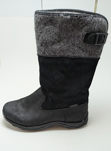 Womens Baffin Technology Denmark Black Waterproof Winter Boots URBA-W019 Size 8 - Picture 2 of 7