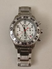 SECTOR OROLOGIO Uomo Da Polso PILOT MASTER CRONOGRAFO Acciaio Bianco